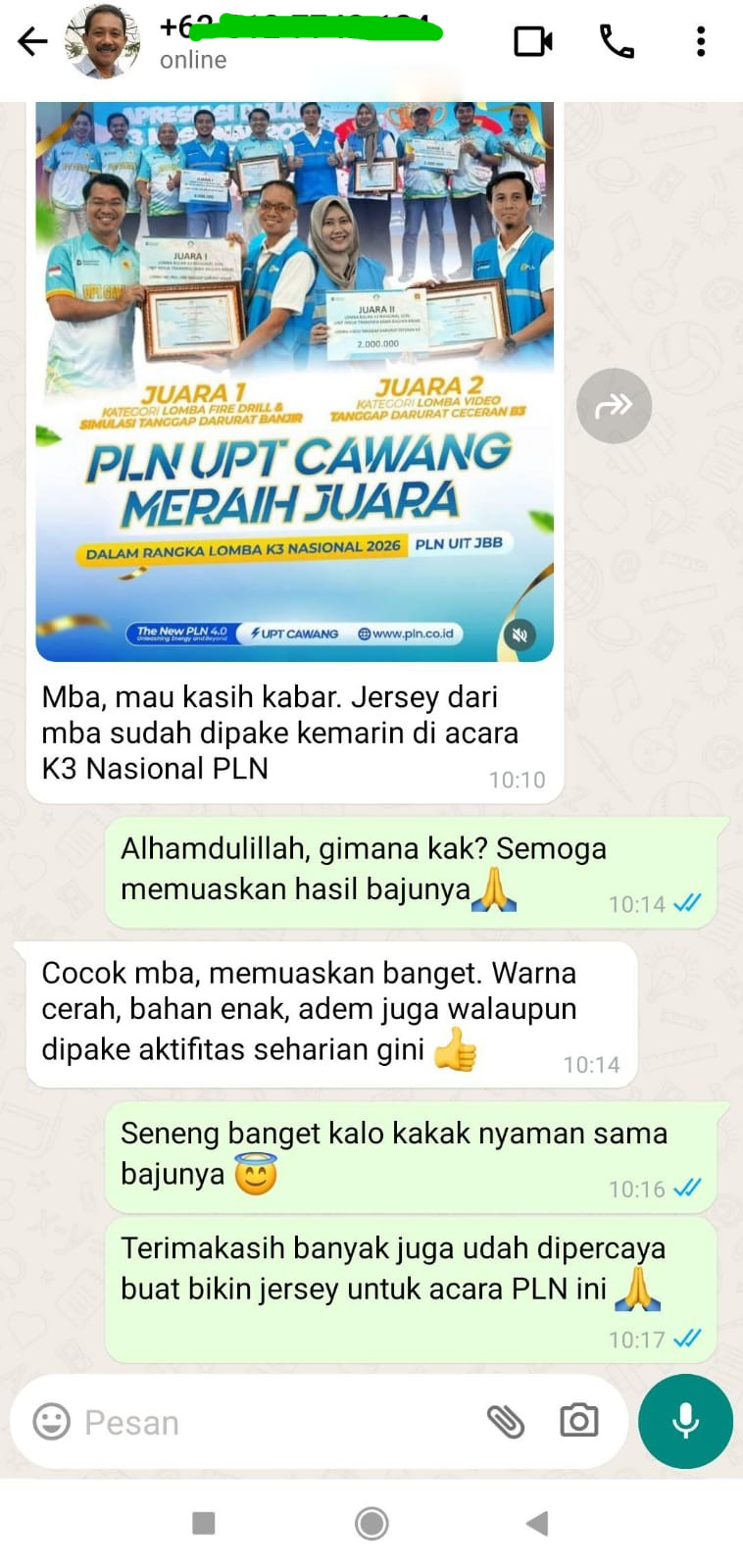 Jersey custom komunitas Sunday League Surabaya